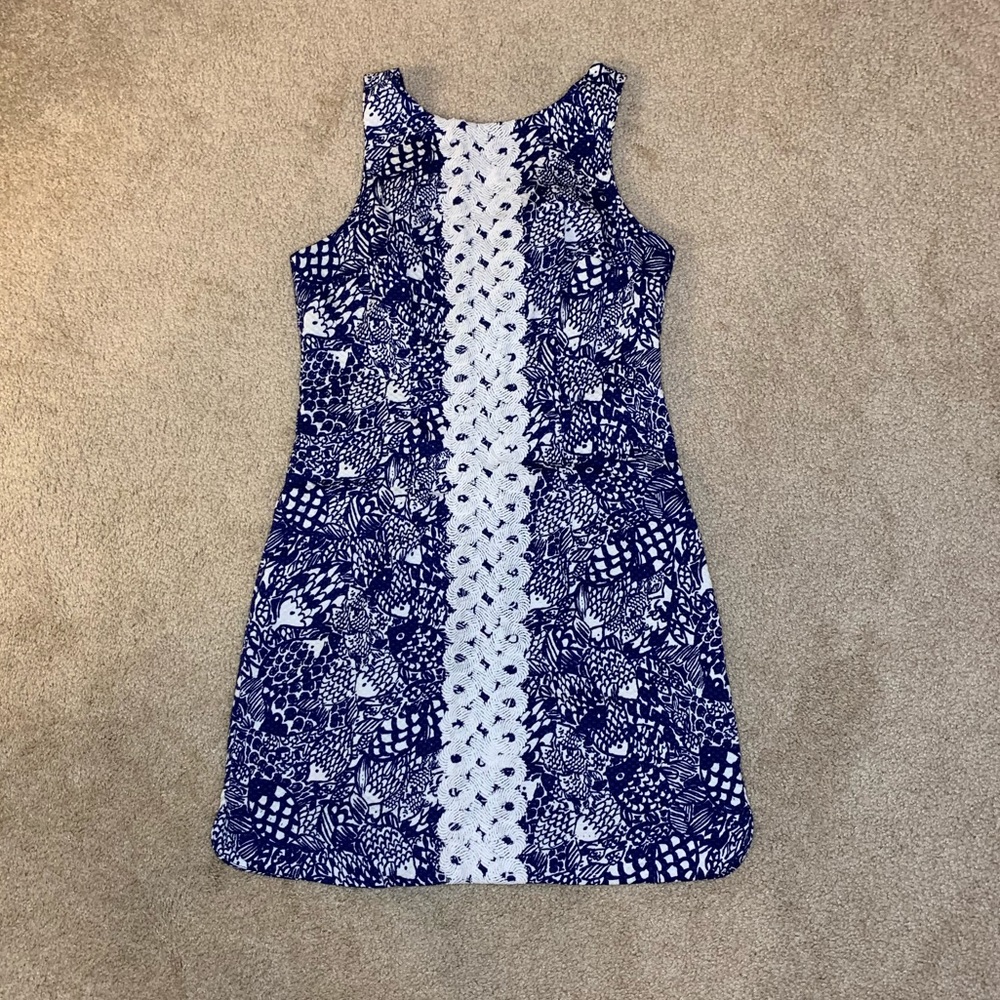Lilly for Target blue and white dress!